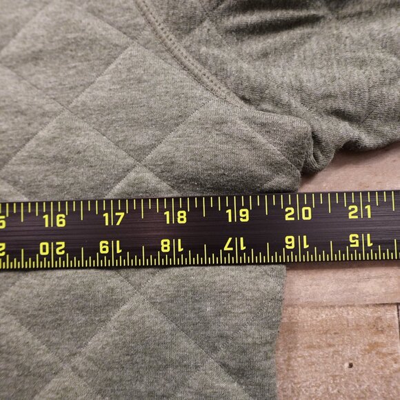 Marmot Quilted Snap Pullover Women’s Medium Sage Green Cozy Outdoor Layer - Picture 5 of 12